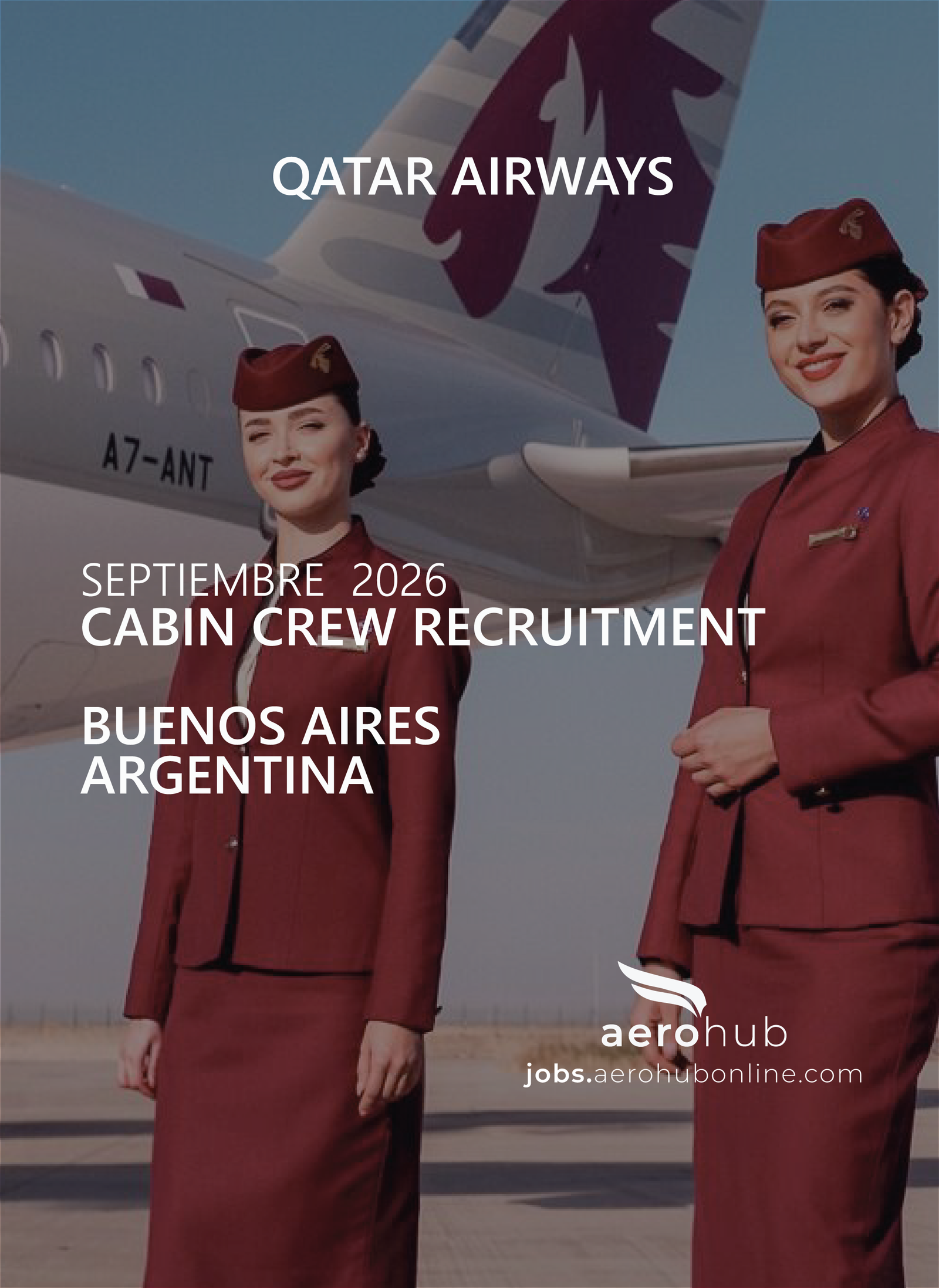 Tripulantes, cabin crew training, uruguay, azafata, Trabajo en Aviación, agentes de aeropuerto, QATAR AIRWAYS